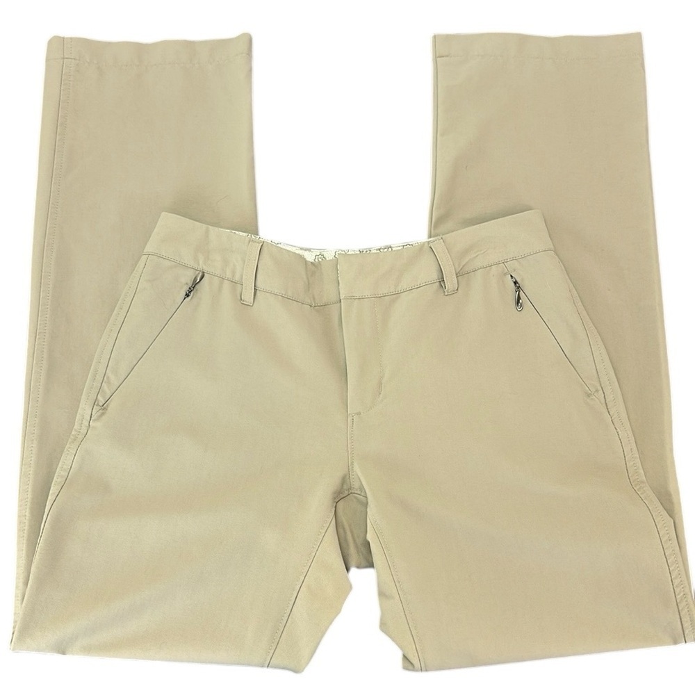 The North Face Descent‎ Khaki Nylon Hiking Performance Pants Sz 8